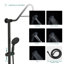 Pomme de douche 5 fonctions 10 po-64744706