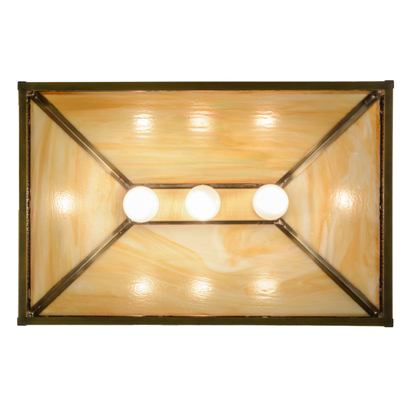 3 - Light Pendant, 44" H x 24" W x 15" D