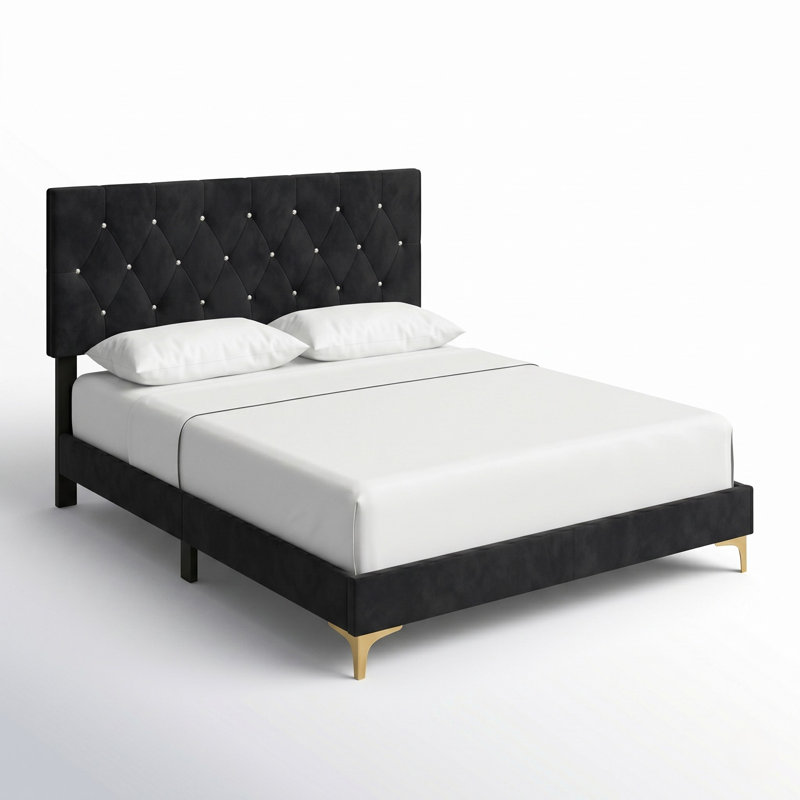 Ardiana Upholstered Standard Bed, Twin