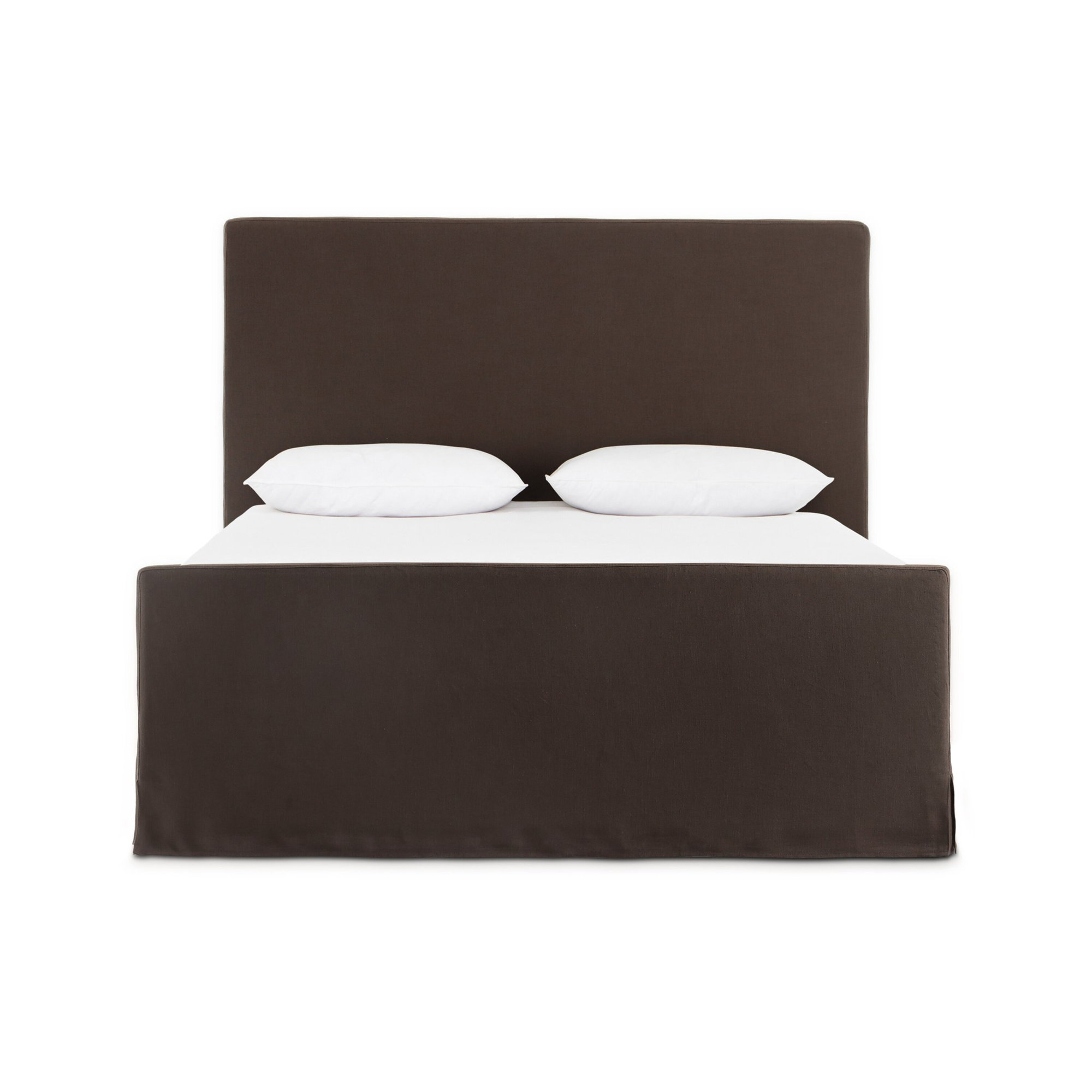 Zoni Upholstered Bed, Savoy Parchment, Queen