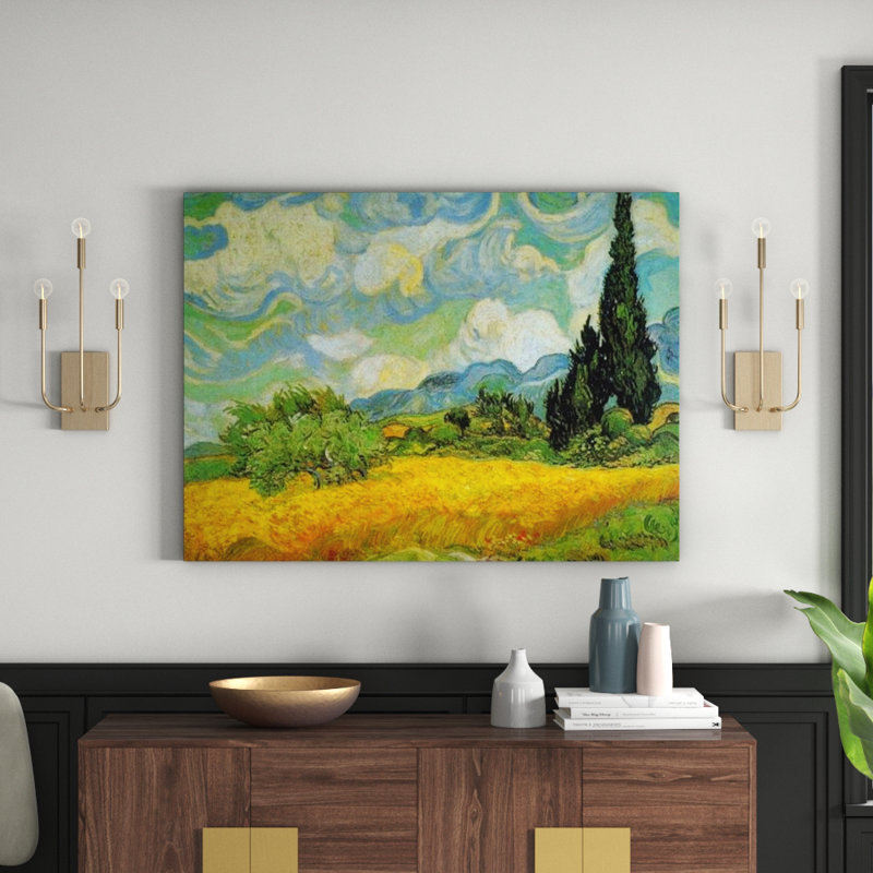 Vincent Van Gogh - Wrapped Canvas Painting, 60cm H x 80cm W x 1.8cm D