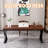 Dezyah Solid Wood Writing Desk-1924679026