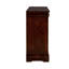 Grande commode Ryla, 6 tiroirs, poignées en métal nickelé, bois massif-100914588