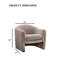 Chaise d'appoint contemporaine l 33,4 po, champignon-1876857742