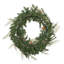 39" Lighted Evergreen Wreath
