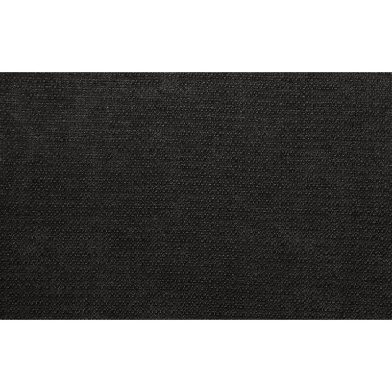 Ensemble de 2 chaises d'appoint Jaramillo, Noir chenille
