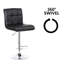 Tabouret pivotant à hauteur réglable
