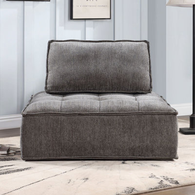 Chaise sans accoudoir pour modulaire modulaire