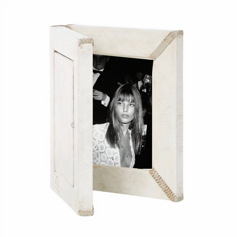 9" x 12" Collage in Cream/Gray