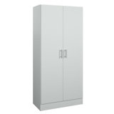Mahera 29.75'' Wide 4 - Shelf Storage Armoire