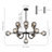 Rael 13-Light Sputnik Chandelier -1857393726