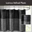 Amherst Striped Faux Silk Shower Curtain-590659877-590659903