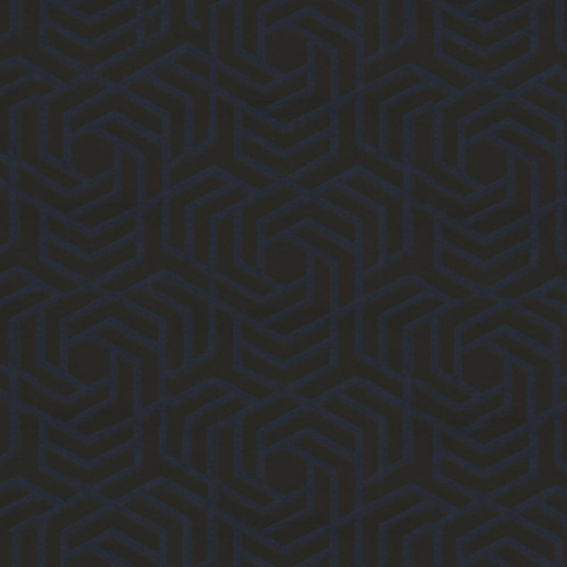 Tissu jacquard Abbeyshea Courage, Ombre de nuit