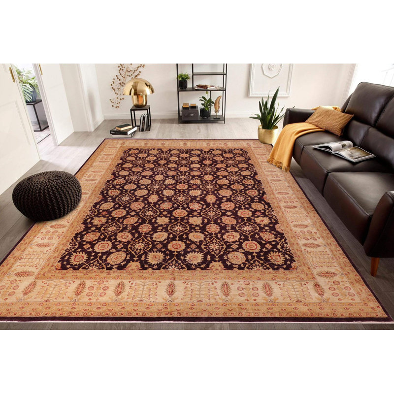Siann Wool Oriental Indoor Rug