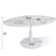 Bernabeu 59 Inch Oval Dining Table
