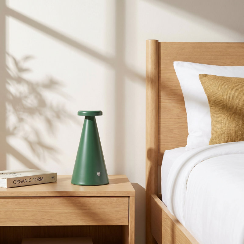 Henrietta Jialin Accent Table Lamp, Green