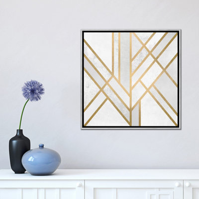 «Art Deco Geometric II» par Elisabeth Fredriksson - impression d'art graphique