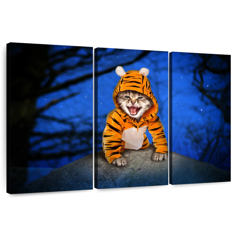 Chat d'Halloween, H 20 po x l 33 po