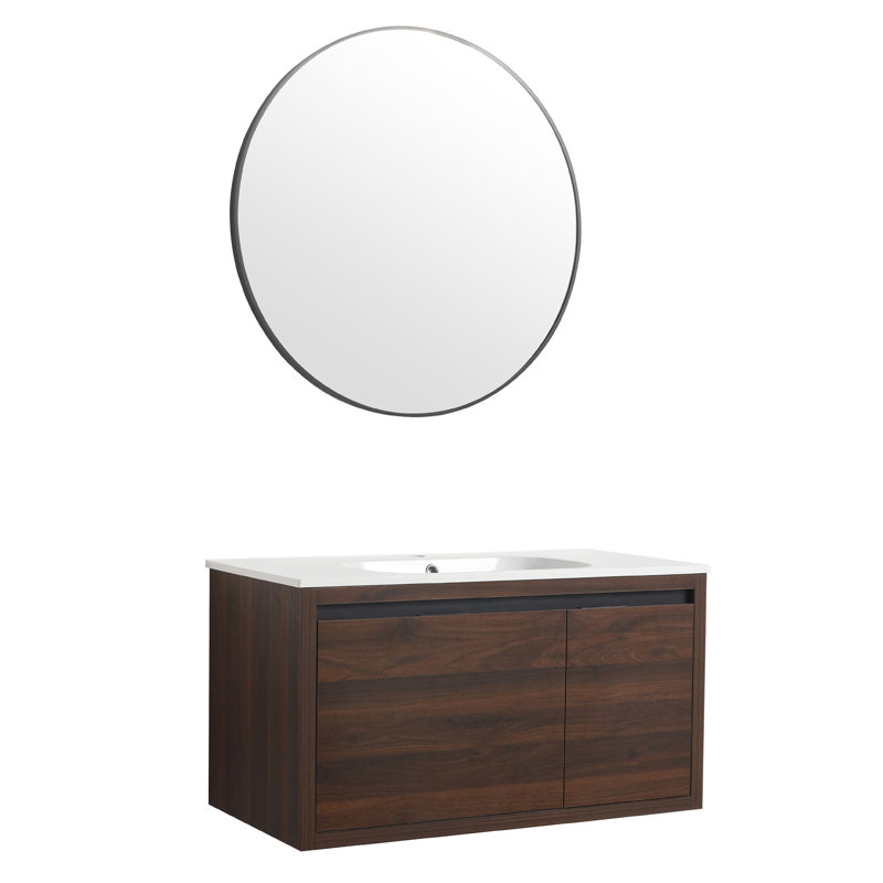 Meuble-lavabo 36 po avec lavabo en gel