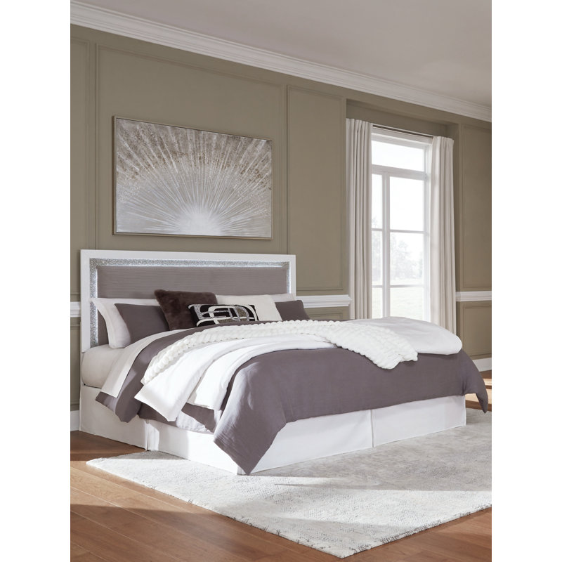Marzoni King Upholstered Panel Headboard