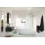 Albedo 31.25 in. x 58 in. Fully Frameless Glass Bathtub Shower Door-1993550983