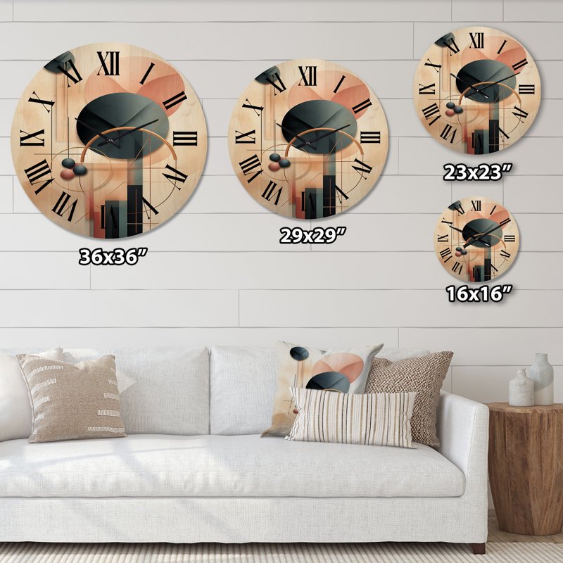 Horloge murale Antravian, Moyenne