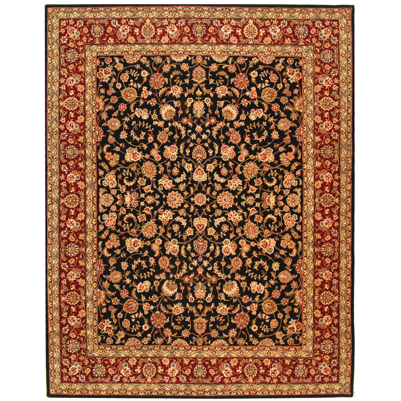 Persian Court oriental silk and wool rug, Rectangle 2 pi x 3 pi