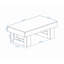 Table basse 42 po