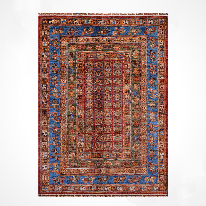 Tapis en laine et coton noué à la main Original