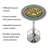 Round Metal Base Dining Table