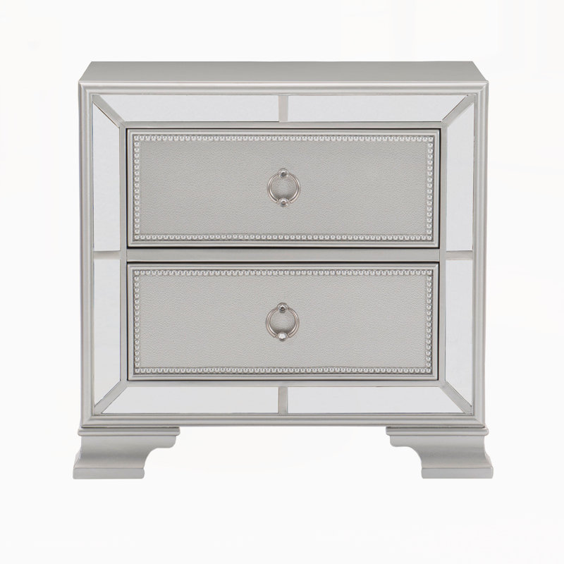 Table de chevet moderne avec tiroirs