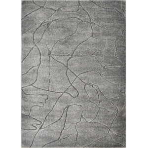 17 Stories Neace Contemporary Iron Ore Area Rug & Reviews | Wayfair