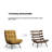 Retro Simple Single Leisure Chair.-960038005