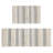 Woven Texture Stripe Bath Rug Grey 22X58"-1670353017-1670353012