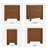 Auris 23.6" 3-Drawer Nightstand with Stone-Look Top-1790463299