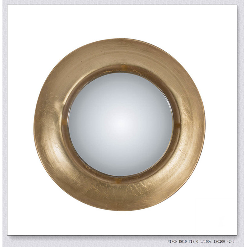 Miroir mural D18,7 x 3,9 po avec éclairage DEL