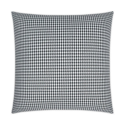 Bedford Houndstooth Outdoor Reversible Throw Pillow