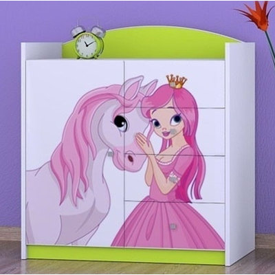 Scullin Kids 4 - Drawer Combo Dresser