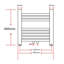 Warm Water Vertical Heated Towel Rail-87114725