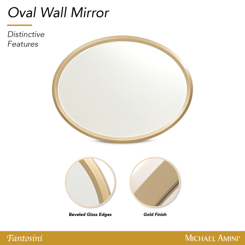 Fantosini Sideboard With Wall Mirror - Creamy Pearl