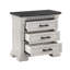 Table de chevet 3 tiroirs Faith