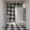 Carreau de marbre et de mur 12 po x 12 po Checkmate