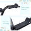 Scooters pour enfants en acier noir 12,5 x 5,4 x 13,6 po d'extérieur