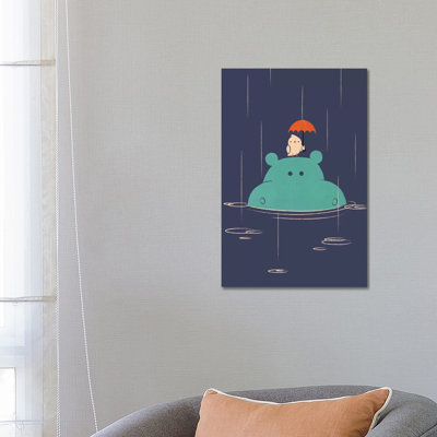 Raindrops by Jay Fleck - Wrapped Canvas Print