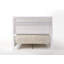 Grand lit ultrabrillant avec tiroir à bijoux caché et rangement supplémentaire, offrant confort et fonctionnalité pour un sommeil réparateur.