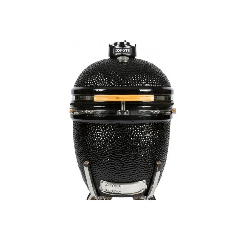 Barbecue au charbon Kamado avec fumoir 22 po Coyote Grills