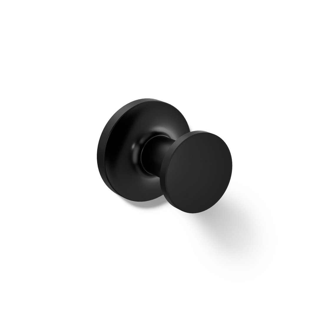 Purist Wall Mounted Round Bathroom Robe Hook, Towel Hook, Clothing Hook Kohler 