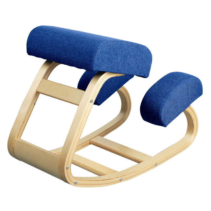 Ergonomic Kneeling Chair, Blue