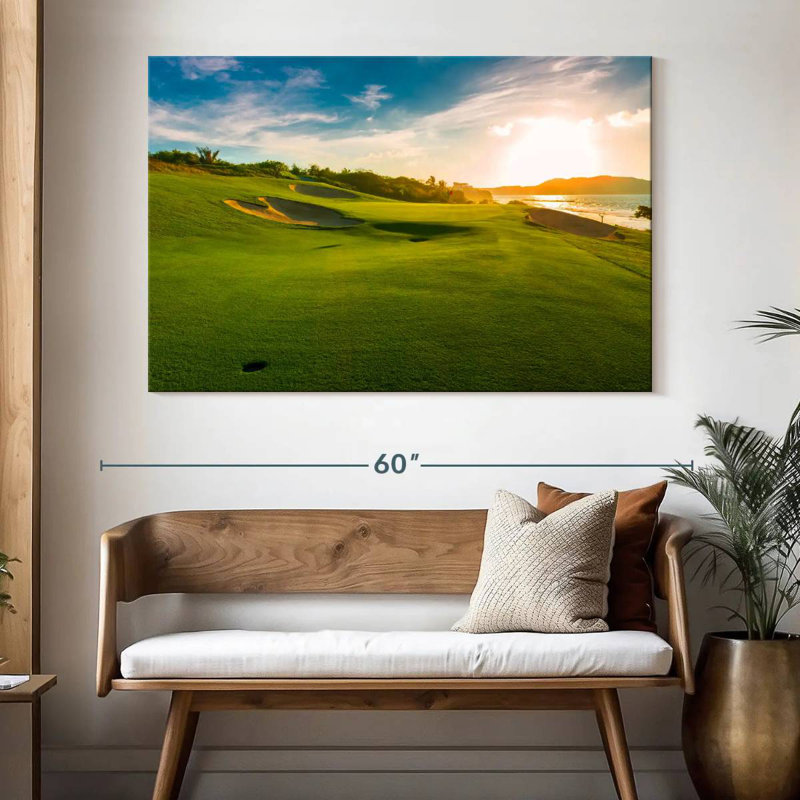 Sirci Sunny Golf Course, H 34 po x l 51 po