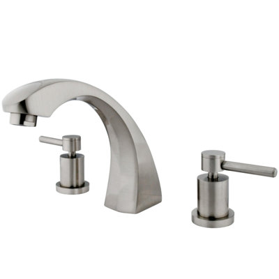 Concord Double Handle Deck Mounted Roman Tub Faucet